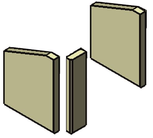 Picture of Lox - Ch 8kw MK3 Side Brick set