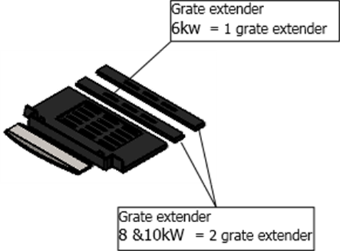 Picture of Cast Iron Grate Extender 