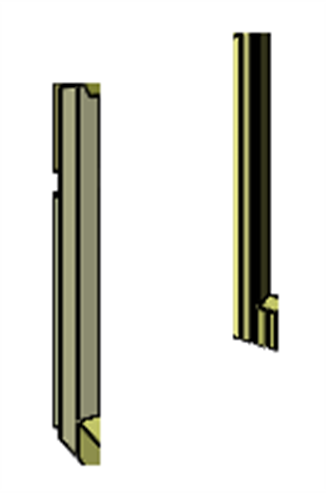 Picture of Rear Side Brick Set - Somerton II Side Glass 