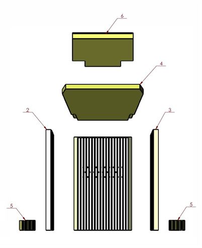 Picture of Complete Brick Set - Somerton II Side Glass V.2