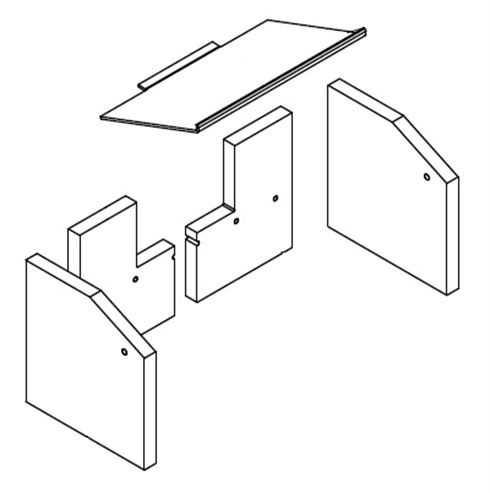 Picture of Complete Brick Set - Mendip 8kW Mk.2 