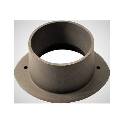 Picture of Cast Iron, 4in Flue Collar - Cast Black
