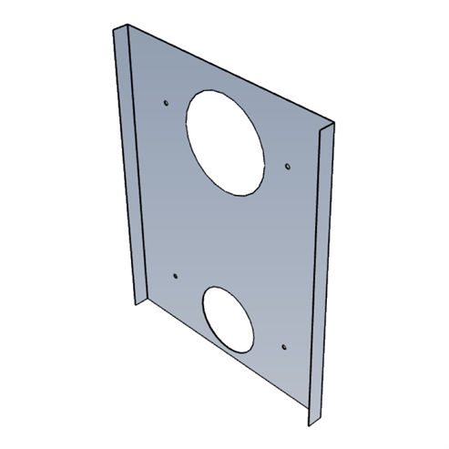 Picture of Rear Heat Shield - Outer