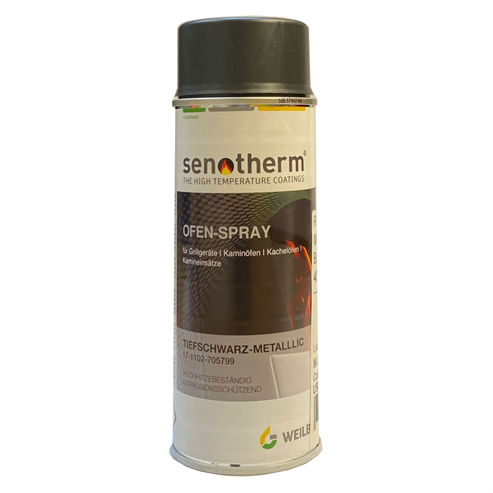 Picture of Mendip/Beltane  Metallic Anthracite Black Heat Resistant Paint