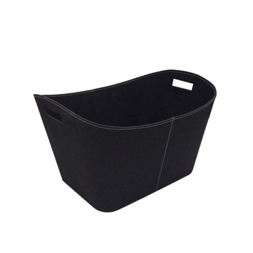 Picture of Large Dark Grey Log Basket