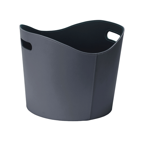 Picture of Grey Round Log Basket