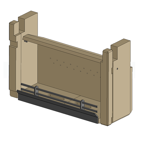 Picture of Ashcott Wide Brick Set V2 (with log retainer)