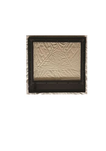 Picture of Glass - Christon 550 with holding frame and nuts complete V2