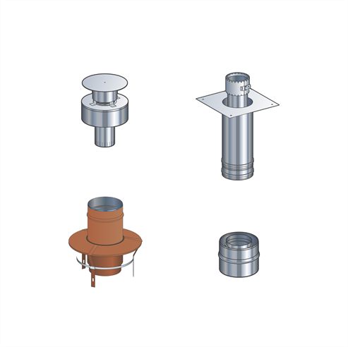Picture for category Gas Flue Kit 3 - Renovation Kit