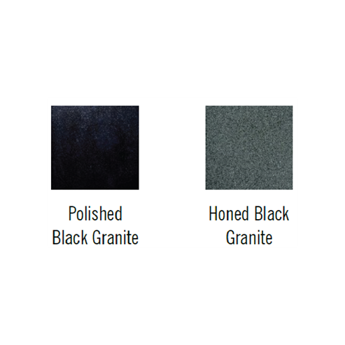 Picture of 37" x 37" Black Granite Back Panel - Gas / Electric Fires Only