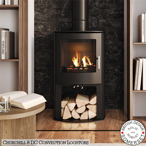 Picture of Churchill 8 Convection Logstore DC