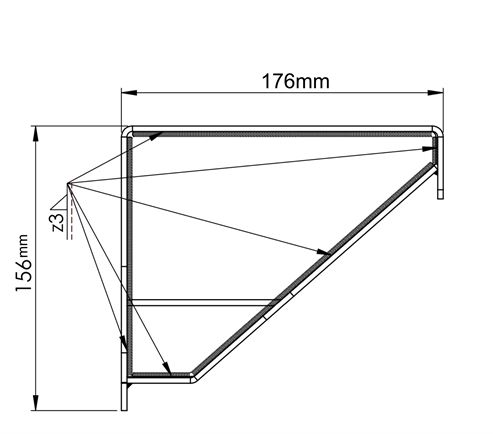 Picture of MP 125mmø Rear Flue Vertical Extension - Version 2