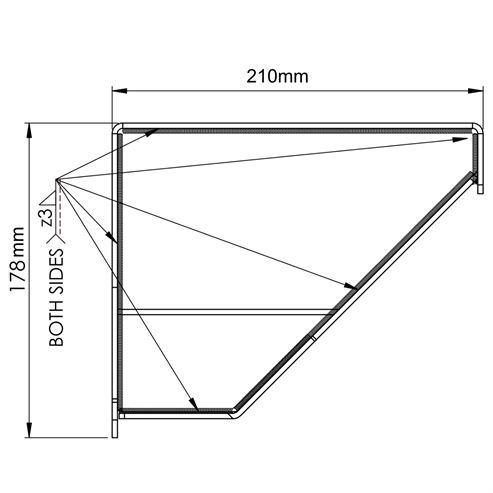 Picture of Mendip Stoves 150mmø Rear Flue Vertical Extension