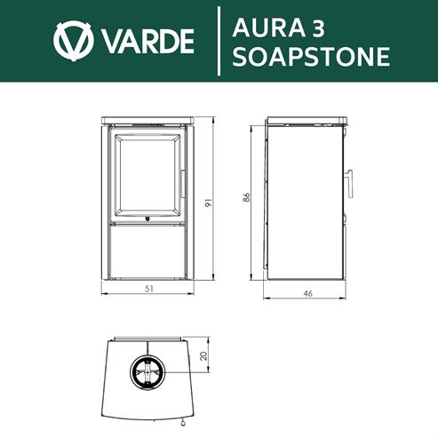 Picture of Varde Aura 3 Soapstone